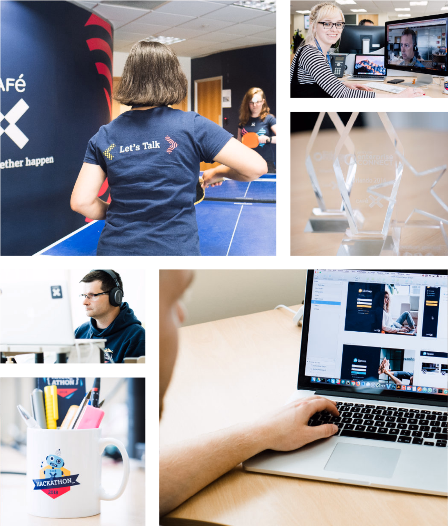 CafeX Website Imagery